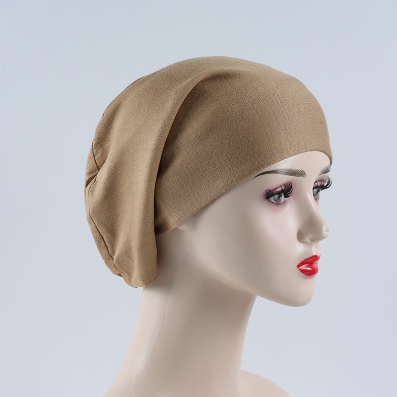 Modal Rayon Lined Elastic Satin Chiffon National Headband