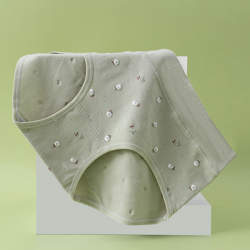 Antibacterial Cotton Women's Underwear Printing