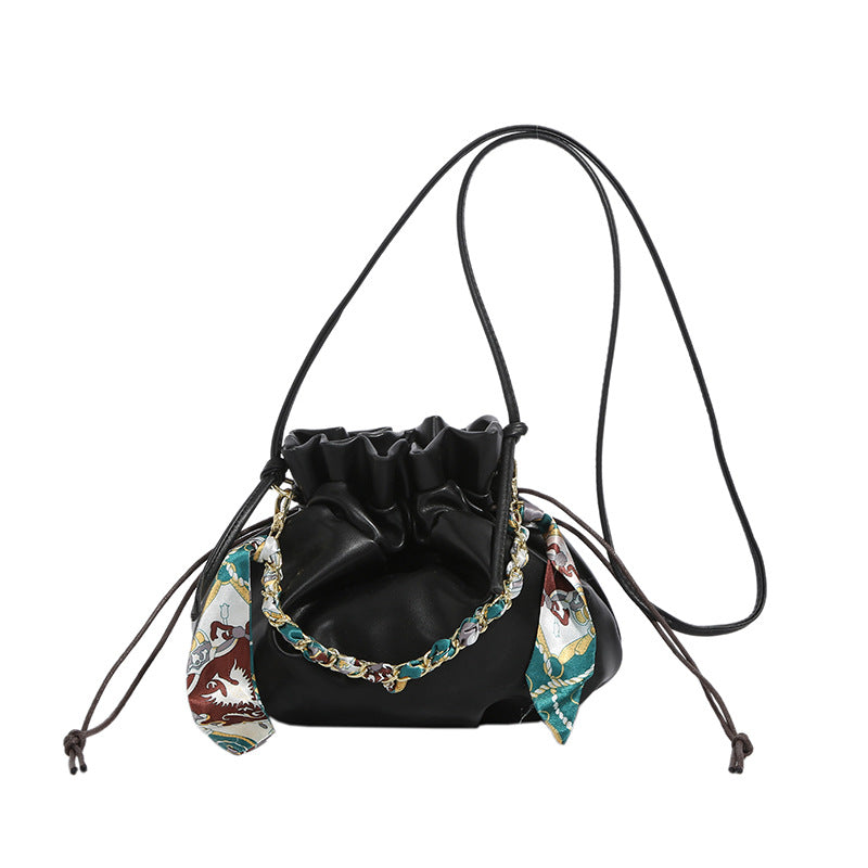 Creative Bucket Mini Women's Messenger Bag Round Barrel