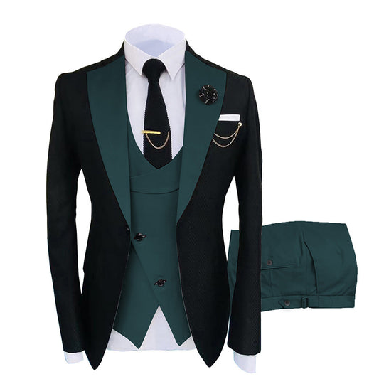 Men's Suit Vest Pants Suit