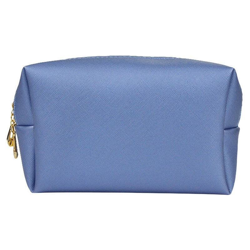 PU Leather Octagonal Square Makeup Storage Bag, Simple Design