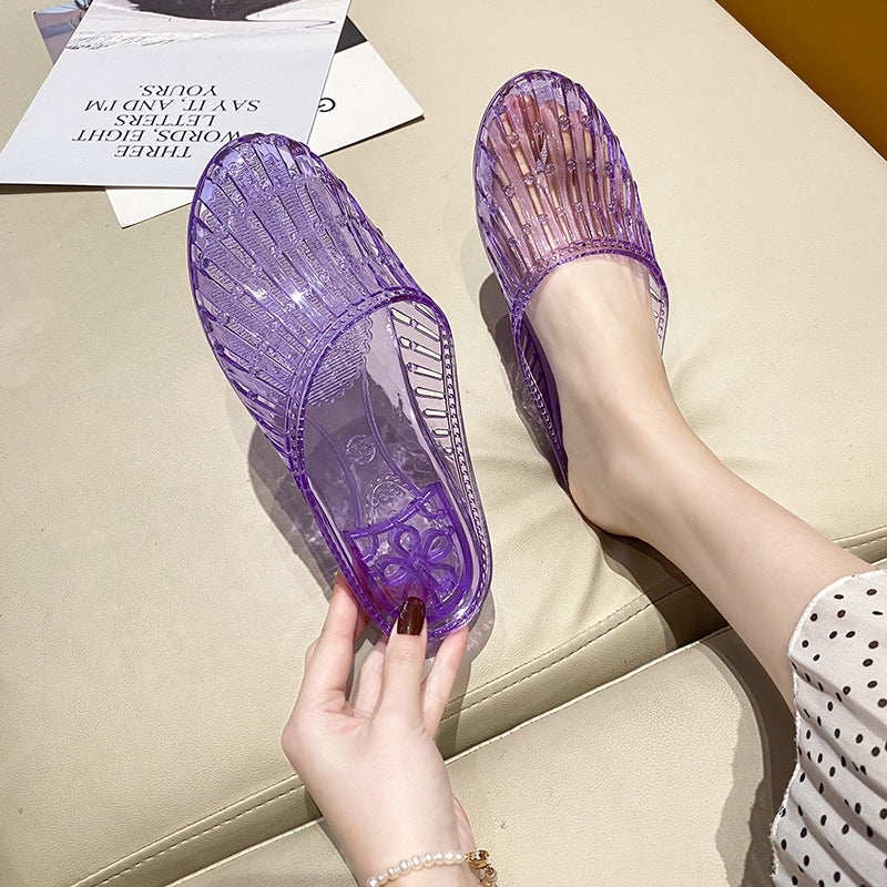 New Ladies Crystal Thailand Sandals And Slippers