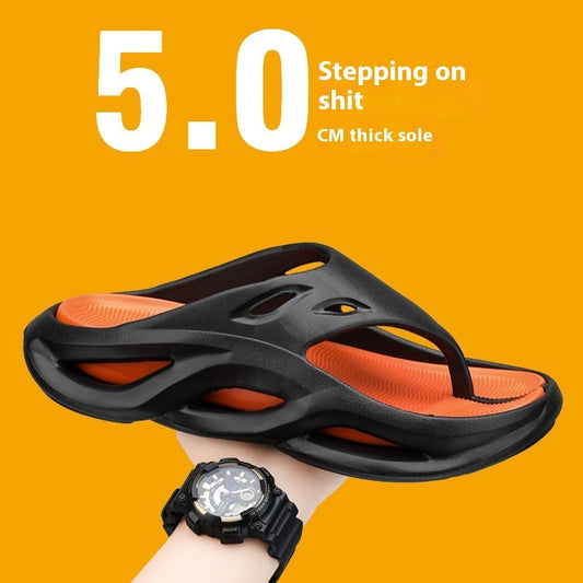 Men's Flip-flops Summer Platform Slippers Beach Shoes