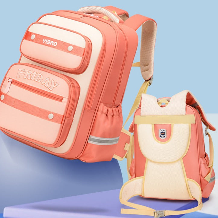 Boys And Girls Wear-resistant Spine Protection Backpack