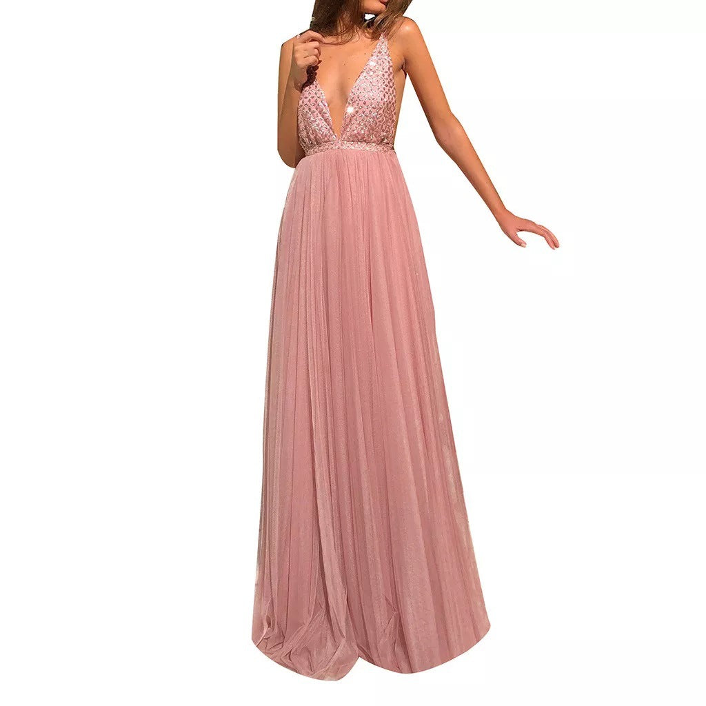 Women's Elegant Graceful Sequined Dress