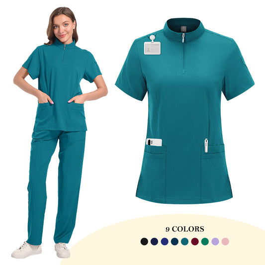 Surgeon And Nurse Scrubs Pet Hospital Scrub Tops