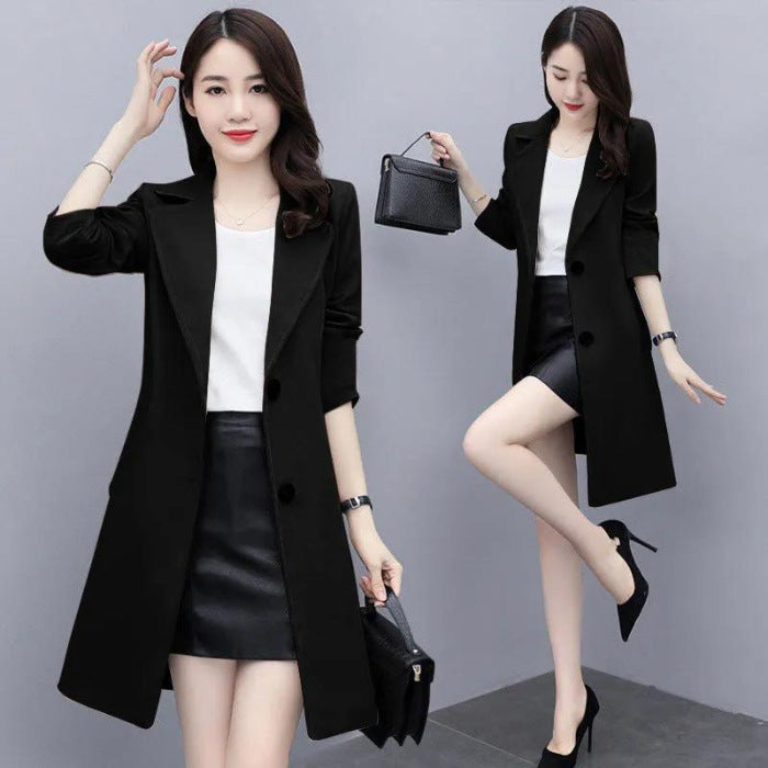 Stylish High-end Korean Loose Coat