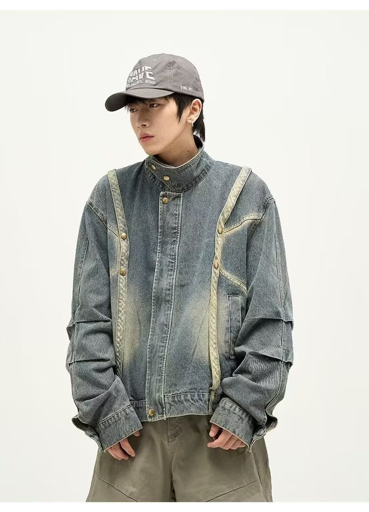 Men's Niche American Vintage Denim Jacket