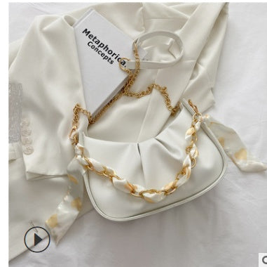 Underarm Bag Texture Stylish Crossbody Fold Cloud Bag