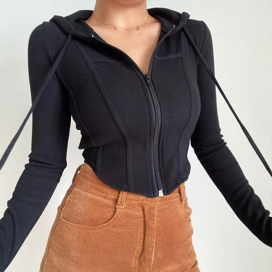Women's Workout Clothes Sports Top Running Jacket