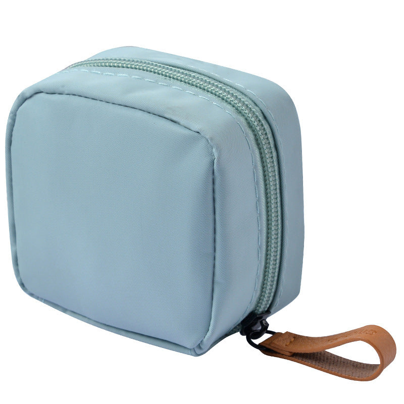 Ink Color Tone Simple Portable Printed Makeup Bag