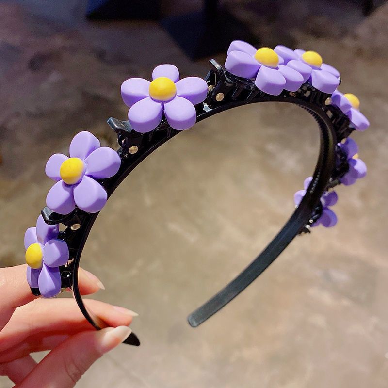 Cartoon Fruit Headband Multi-layer Hollow Woven Hairpin