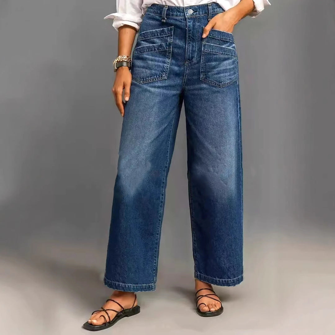 Stretch Wide-leg Pants Women's Loose Pants
