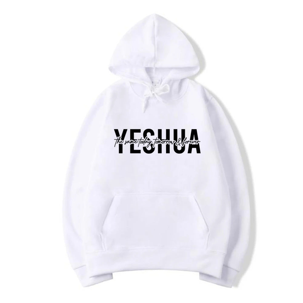 Yeshua Hoodie Kristen Hættetrøje Religiøs