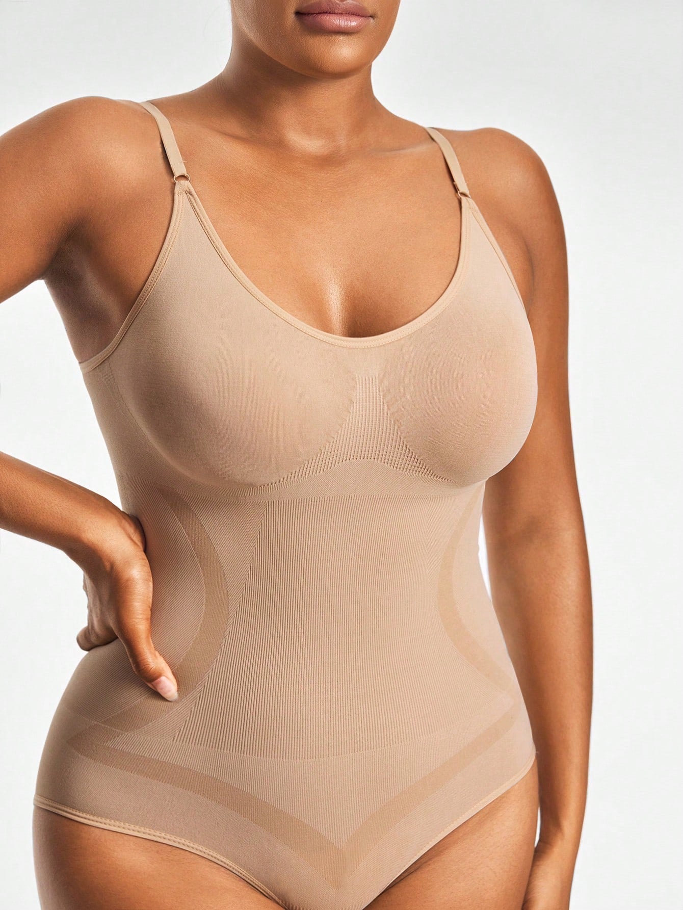 Women's Firm Control Tank Shapewear - Bust Support & Waist Butt Contour Bodysuit