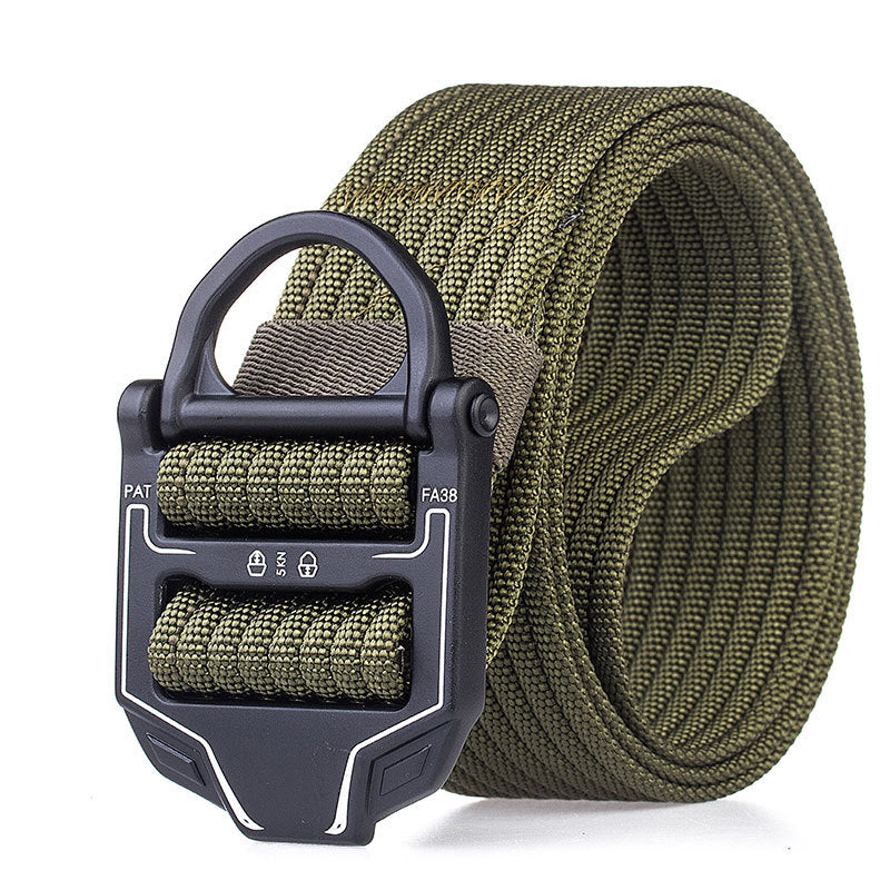 New Military Fan Outdoor Tactics Belt Men's Multi-functional Waist Seal Training Nylon Canvas Special Forces Belt