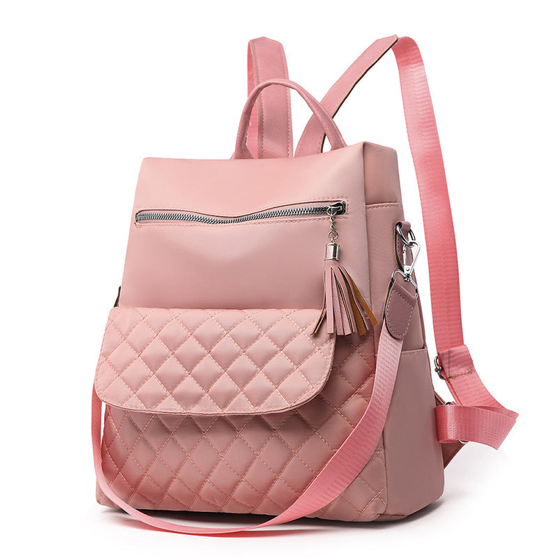 Women's Fashionable Oxford Cloth Travel & Outdoor Backpack