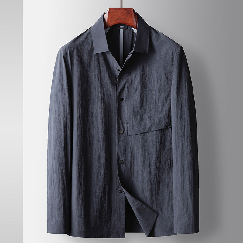 Men's Jacket Spring And Summer Lapel