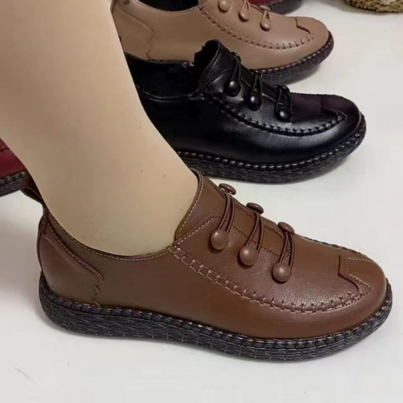 Non-slip Soft Bottom Beef Tendon Bottom Outdoor All-matching Pumps