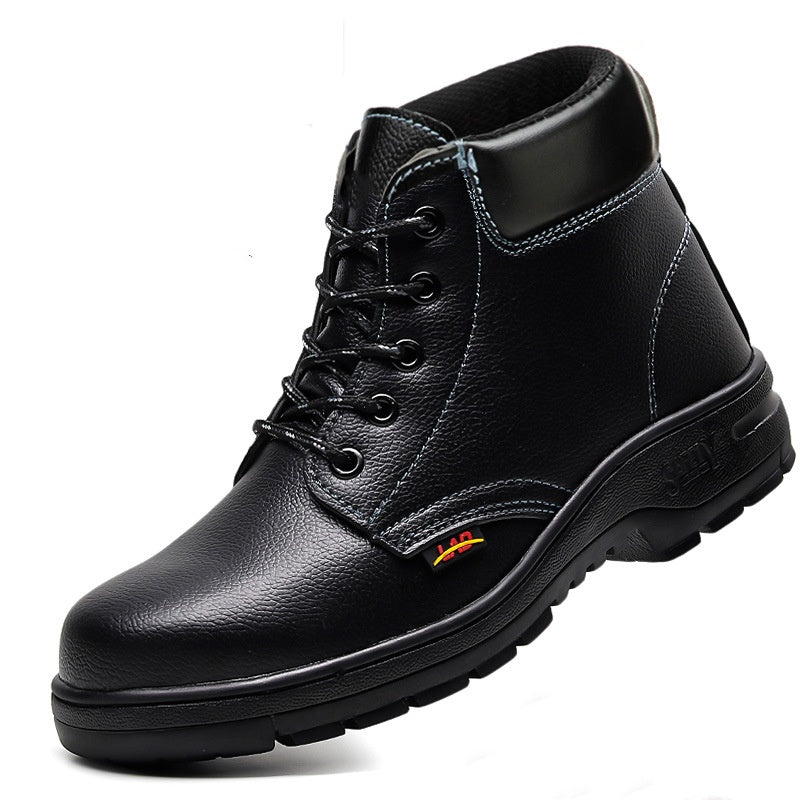 High-top Safety Shoes With Steel Toe Protection