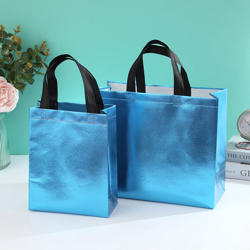 Aluminum Coated Non-woven Folding Tote Bag