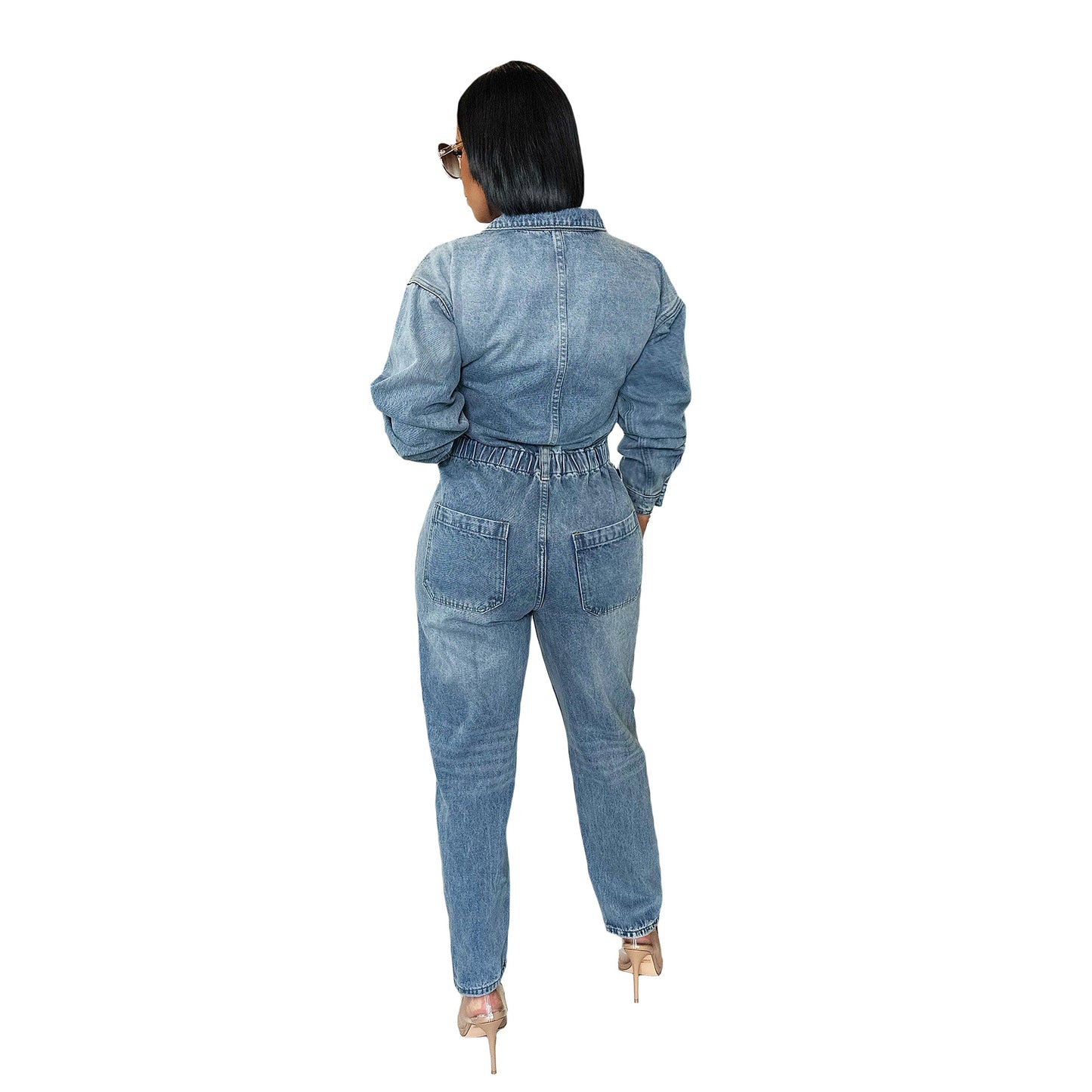 Denim heldragter til kvinder