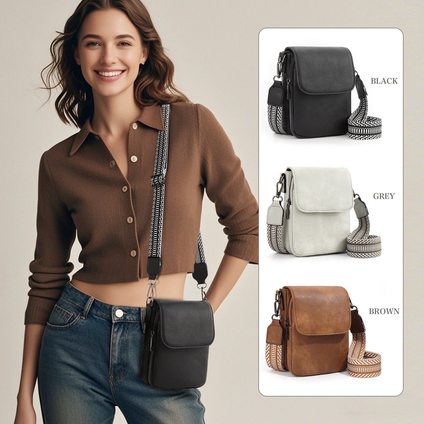 Shoulder Strap Portable Mini Small Crossbody Bag