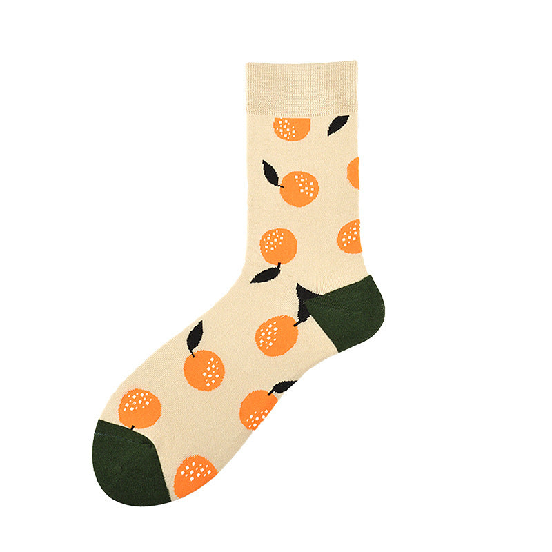 Creative Couple Cotton Mid-high Socks