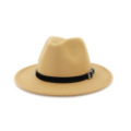 Women's Autumn And Winter Classic Jazz Hat Woolen Hat