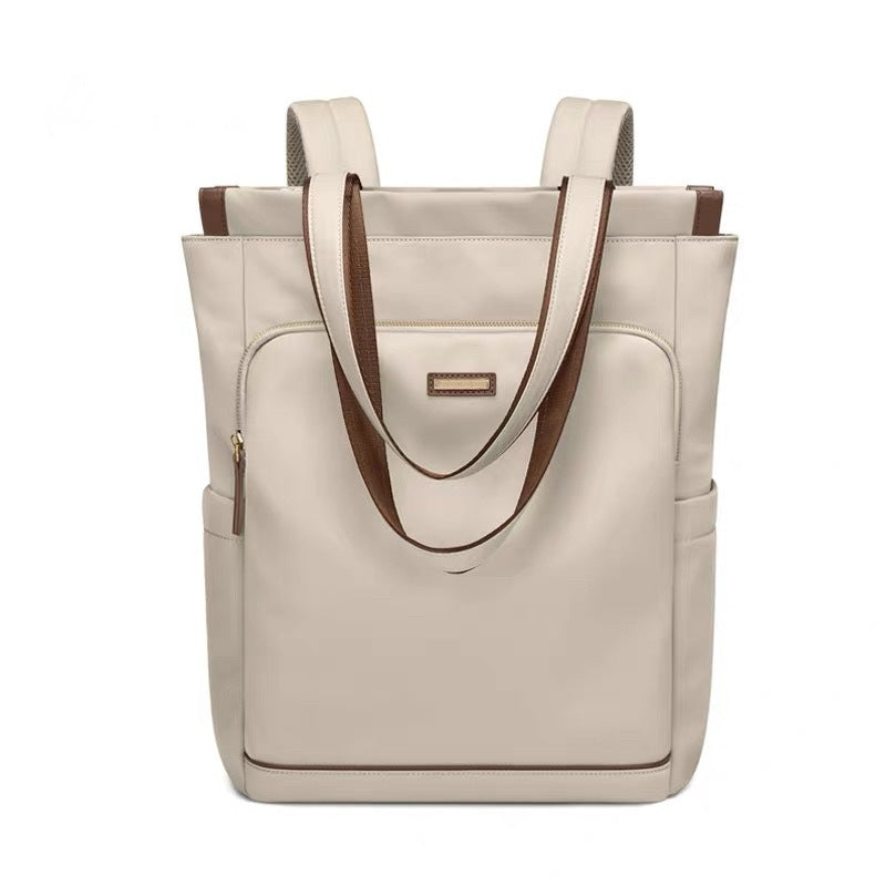 Large-capacity Womens Backpack  Simple And Practical Mom Bag