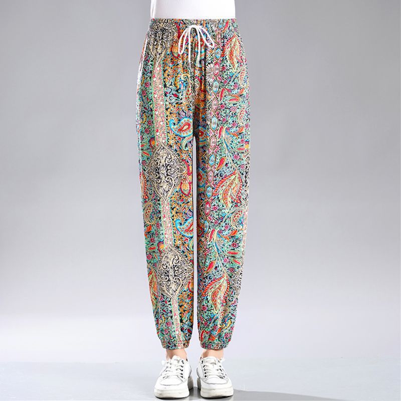 Elastic Plus Size Summer Anti Mosquito Pants