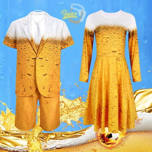 Men's Costume Cos Stage Wear Carnival Suit Beer Suit