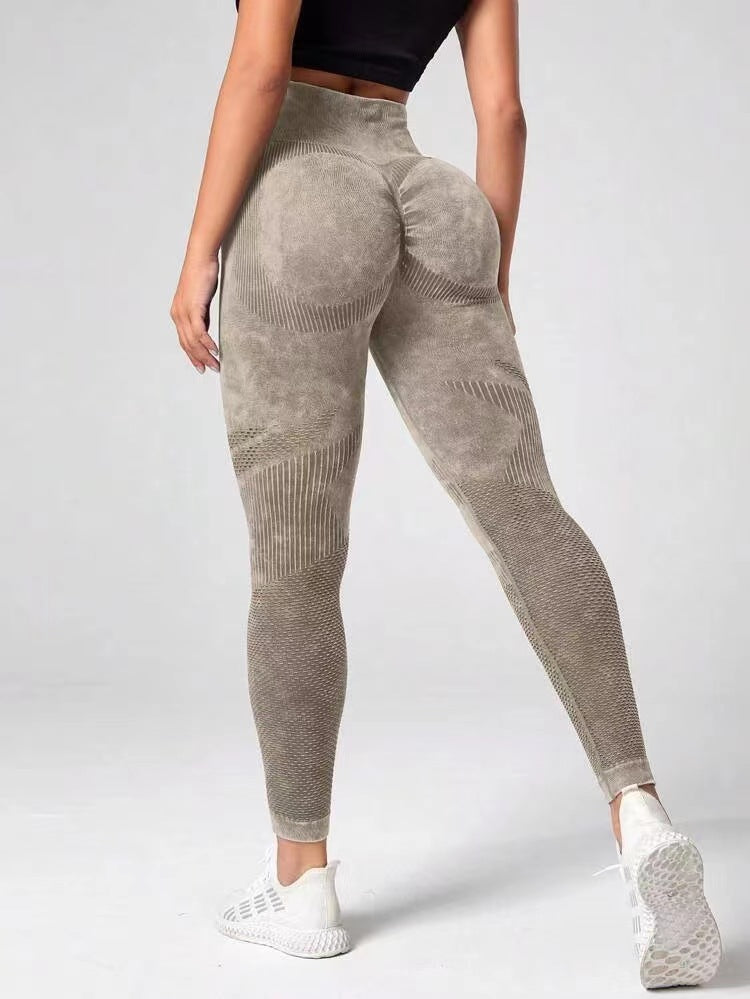 Wash And Scrub Sports Shaping And Hip Lifting Pants For External Wear