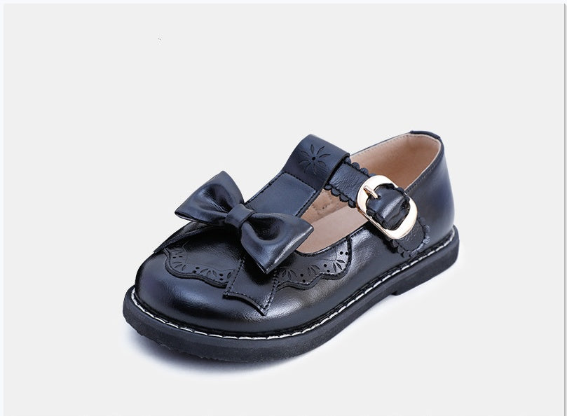 Girls Leather Children's Single Shoes Princess Shoes Children's Shoes Soft Sole