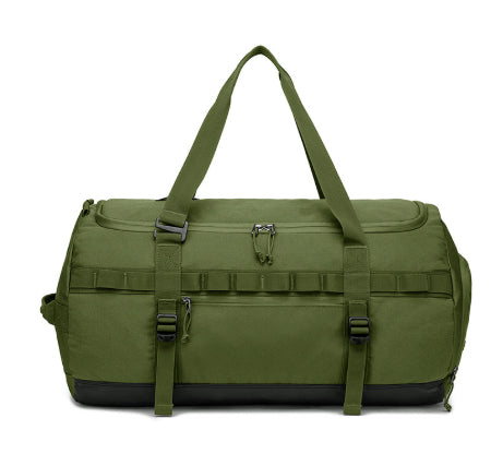 Men's Large Capacity Outdoor Camping Hiking Bag Portable Cross-body Shoulders Dry Wet Separation Men's Storage