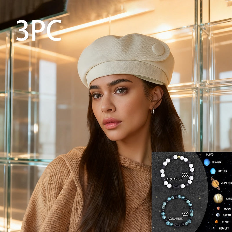 British-style Casual Painter Hat That Is Versatile And Can Show Off Your Face