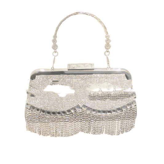 Cross-border Nightclub Celebrity Dress Full Diamond Dinner Bag