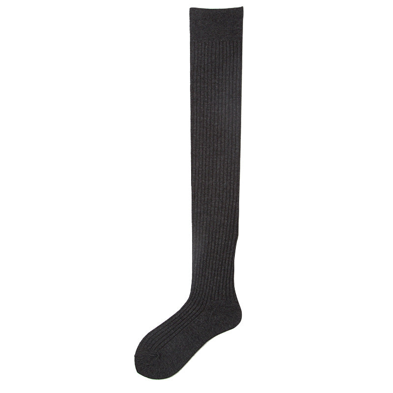 Winter Wide Drawstring Micro-compression Calf Socks Cotton
