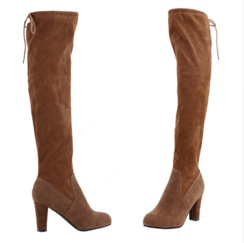 Women's High Heel Pointed Toe Over-the-knee Boots