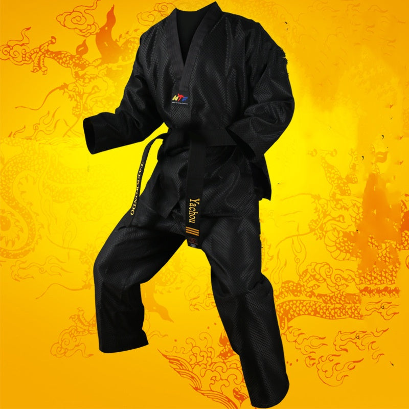 Black TKD Uniform Fitness Wear