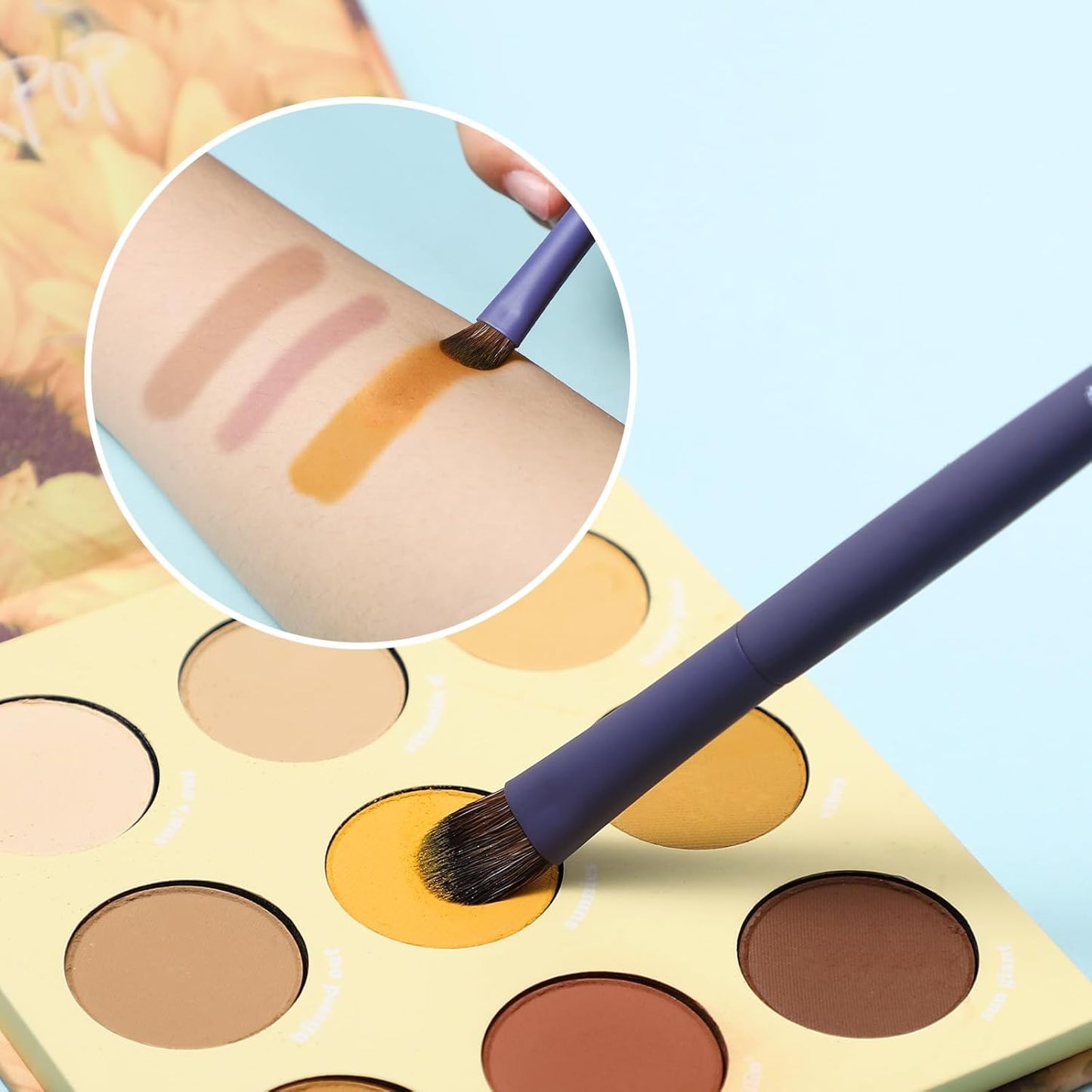 EIGSHOW 9 Stück Makeup Pinsel Set Mit 5 Farben, Professionelle Makeup Pinsel Mit Tasche, Niedlich & Geschenk Wahl