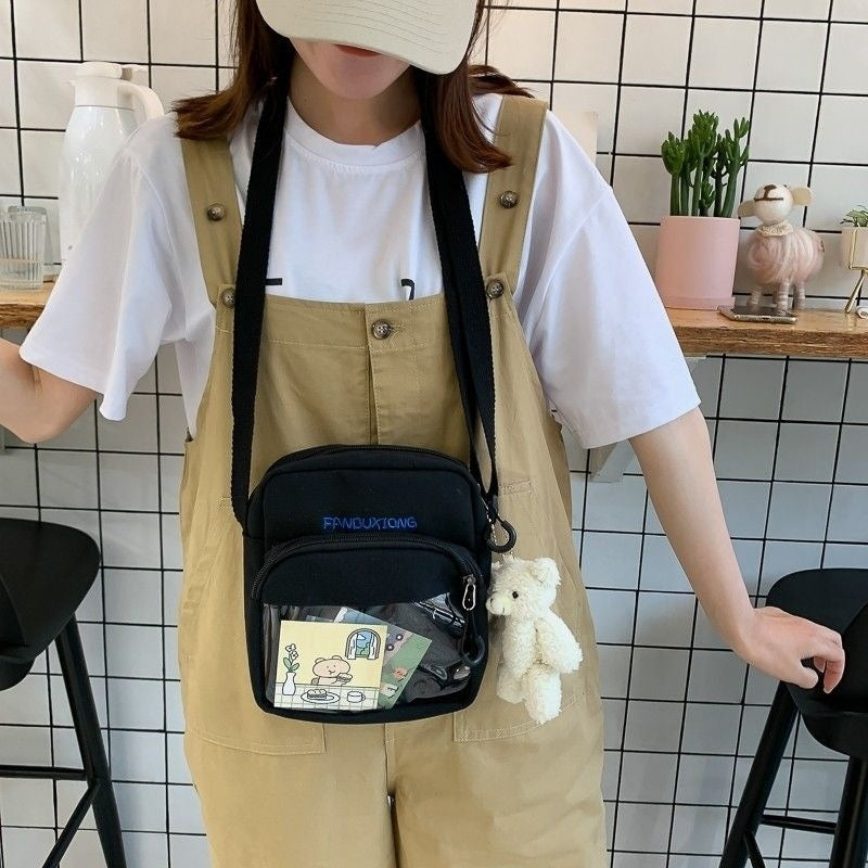 Small Shoulder Bag Cute Cartoon Backpack Crossbody