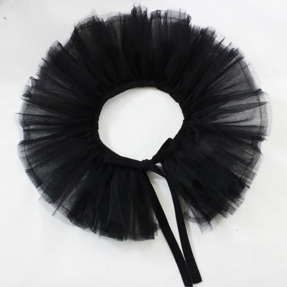 Decorative Collar Multifunctional Mesh Photography Props
