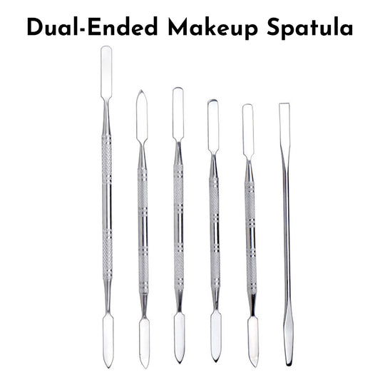Stainless Rod Depotting Mixing Tool Foundation Mixing Stick Spurtle Spatula Concealer Makeup Eye Shadow Cream Pigments Mixing Tool Nail Art Stirring Rod Cream