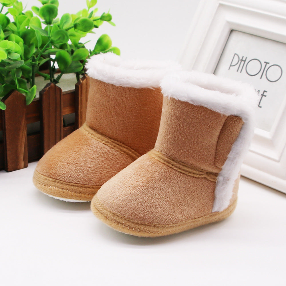 New Children's Thick Cotton Shoes Non-slip