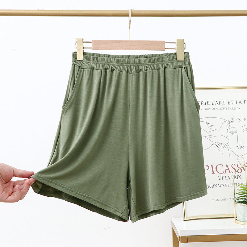 Thin Home Loose Short Pyjama Trousers Outer Wear