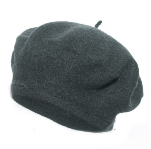 Wool Beret Vintage Woolen Painter Hat