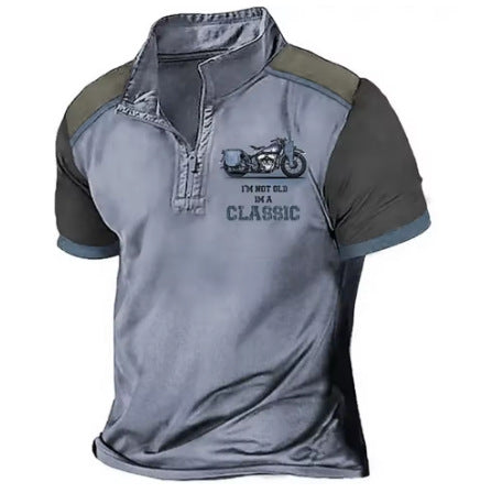 Golf 3D Printed POLO Shirt