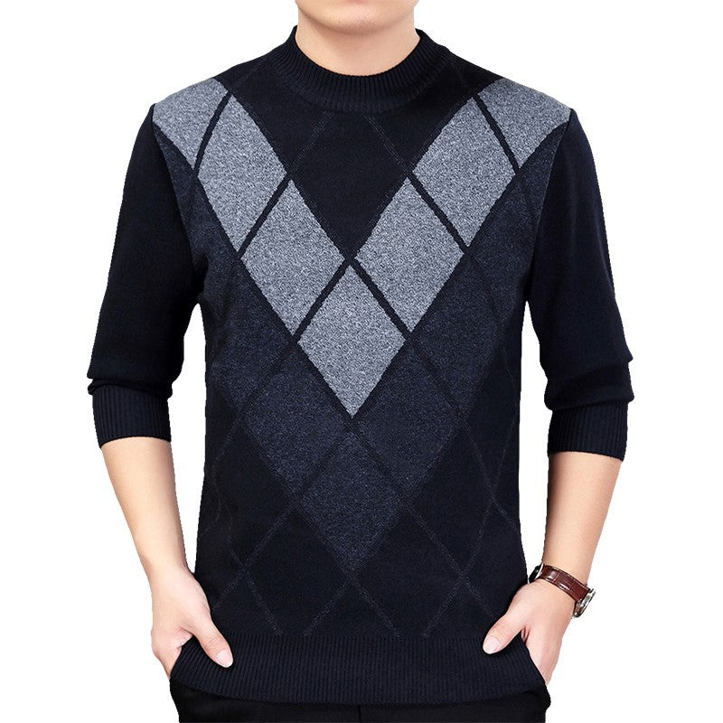 Thickened Casual Fashion Sweater Men's Versatile Fashion