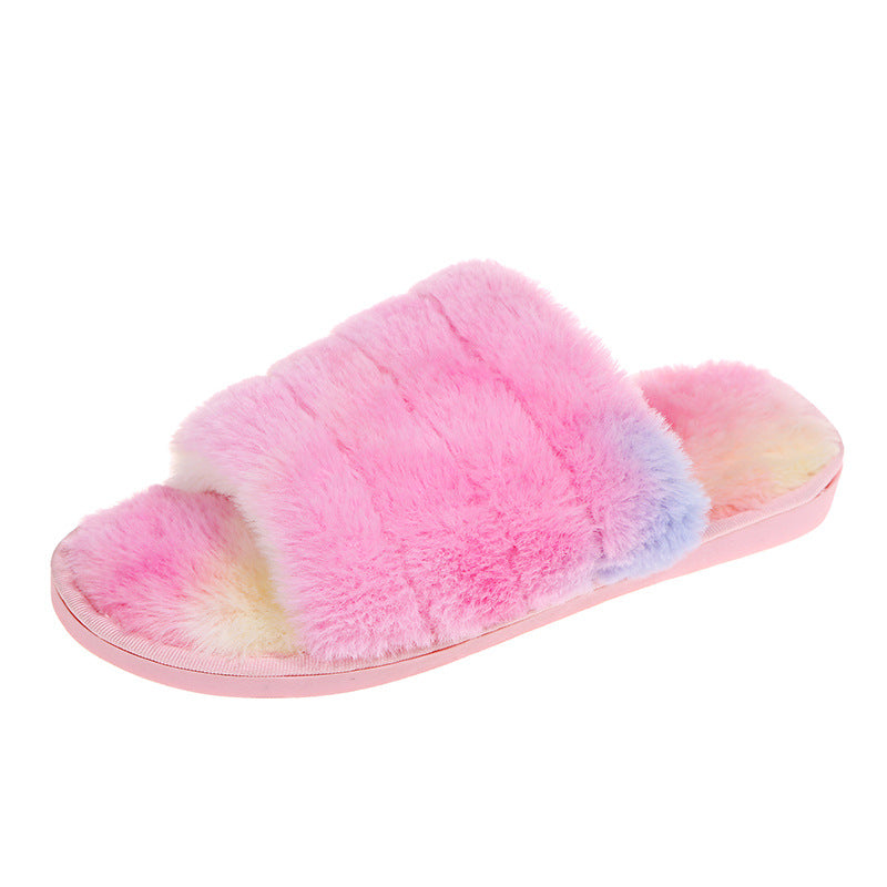 Nye fluffy hjemmesko til kvinder til efterår og vinter